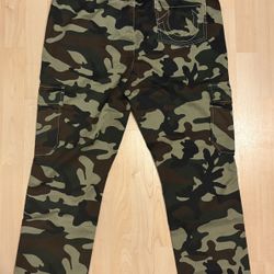 HUNTING CAMO CARGO SN JOGGER TRUE RELIGION JOGGERS BRAND NEW WITH TAGS