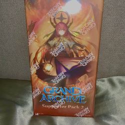 Sealed AX 2024 Anime Expo 2024 Exclusive Grand Archive SP2 Supporter Pack 2 TCG