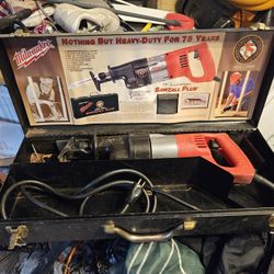 75th Anniversary Electric Milwaukee Sawzall