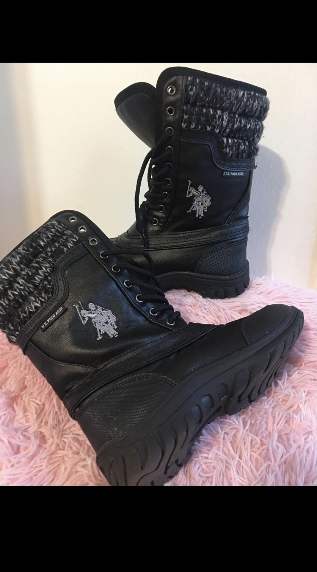 US POLO ASSN WOMEN BOOTS SIZE 6.5M