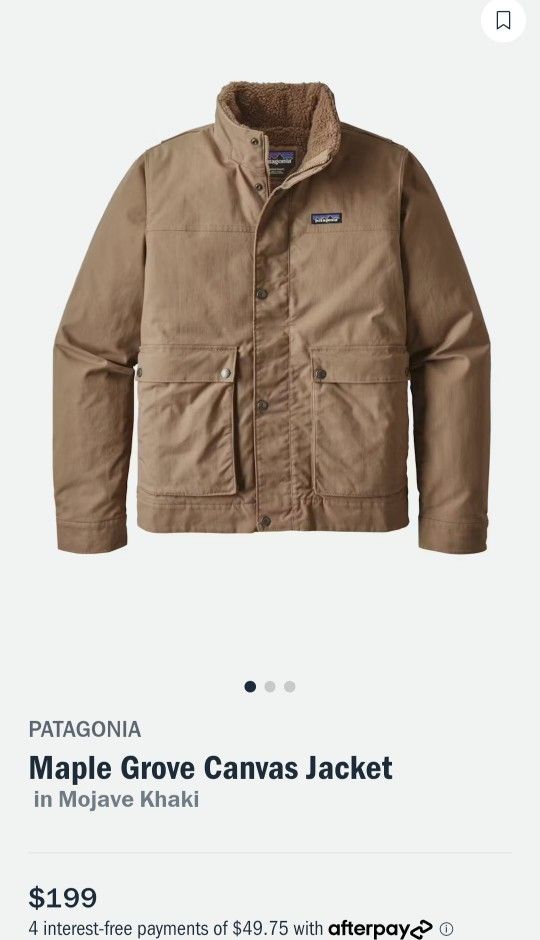 Patagonia Men's Canvas Jacket