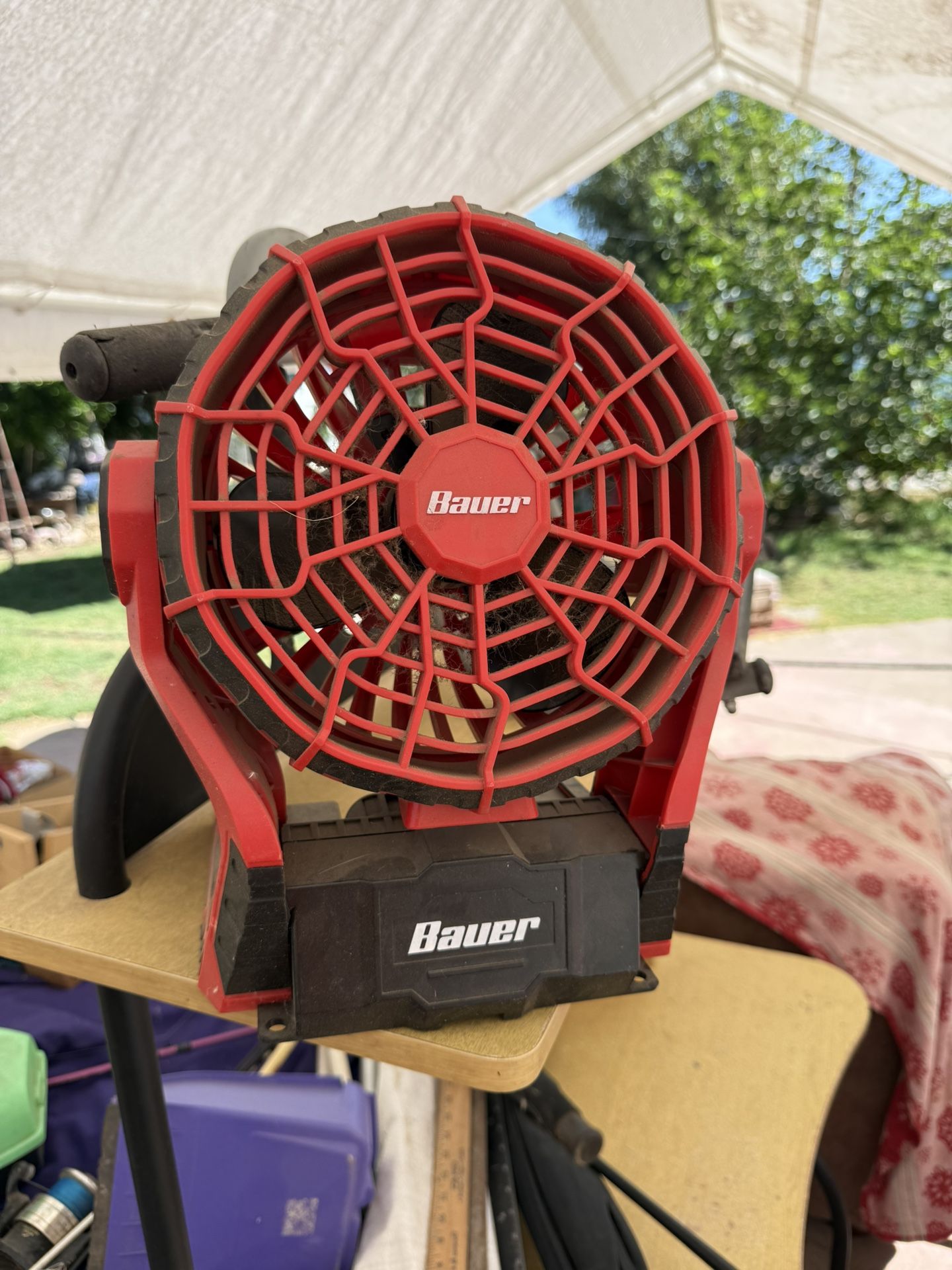 Bauer Cordless Jobsite Fan
