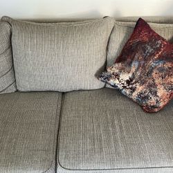 1 sofa with 2 chairs from Jerome's Furniture, like new