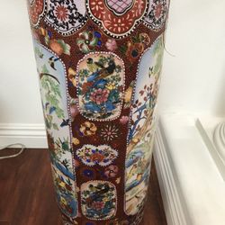 Antique Chinese Umbrella Vase