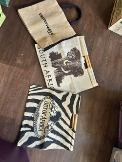 Set of 3 Themed Tote Bags