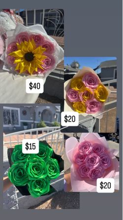 Eternal rose bouquet
