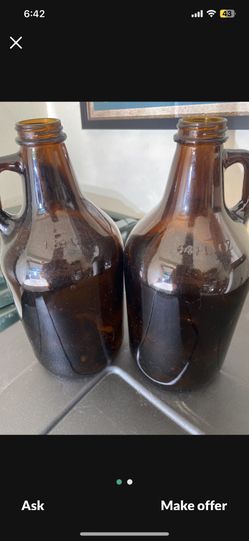 Growler 64oz Brown