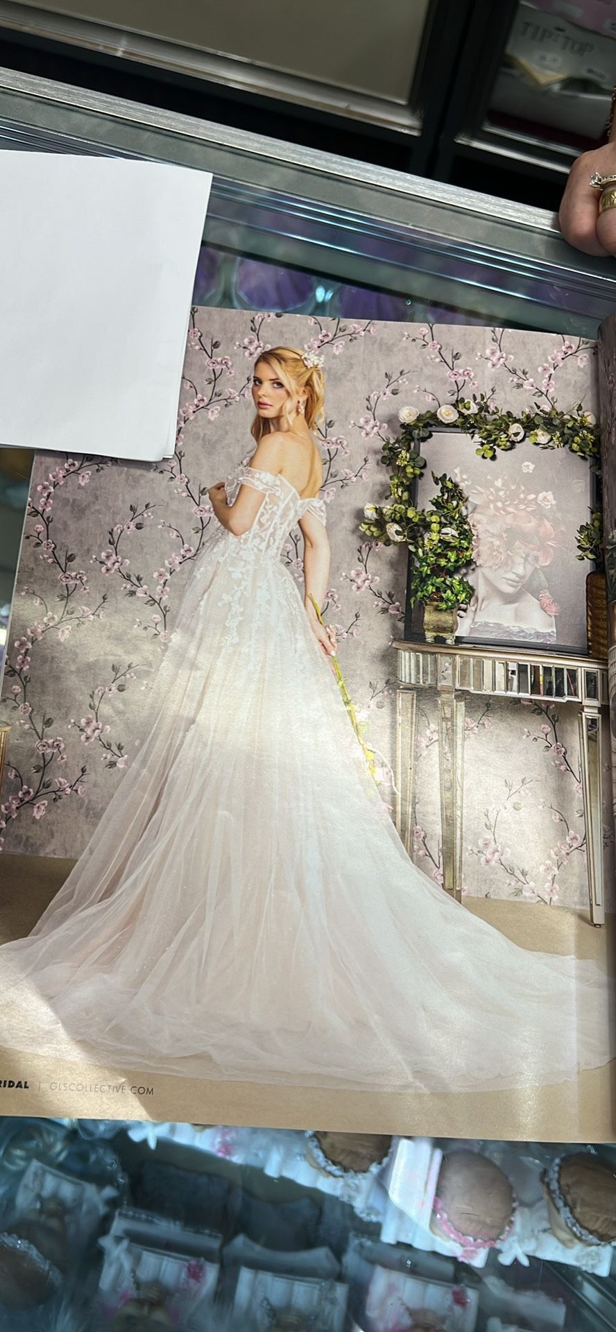 Ivory/Champagne wedding Dress