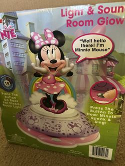 Minnie Mouse Light & Sound Room Glow