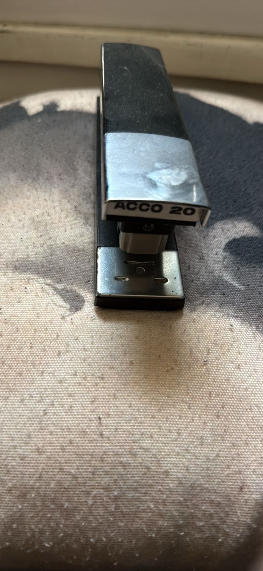 Black and Silver Stapler