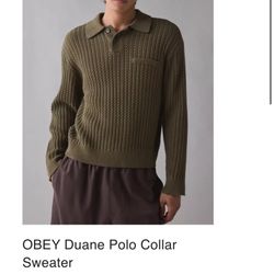 OBEY Duane Polo Sweater 
