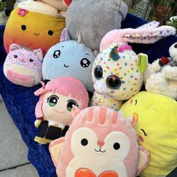 stuffed animals  toys  each $5