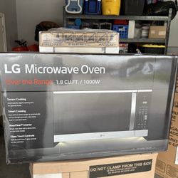 LG Over The Range Microwave 
