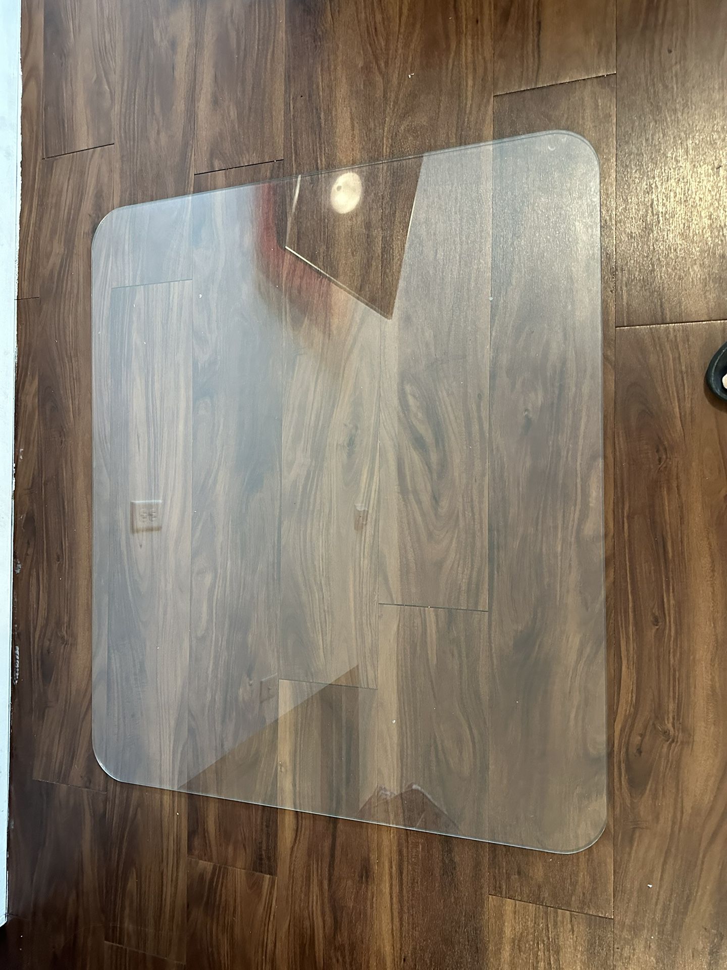 VITRAZZA - Rectangle Glass Chair Mat 36x42