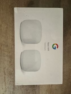Google nest Wi-Fi router and point