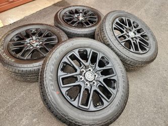 20" toyota tundra Sequoia oem wheels and tires new