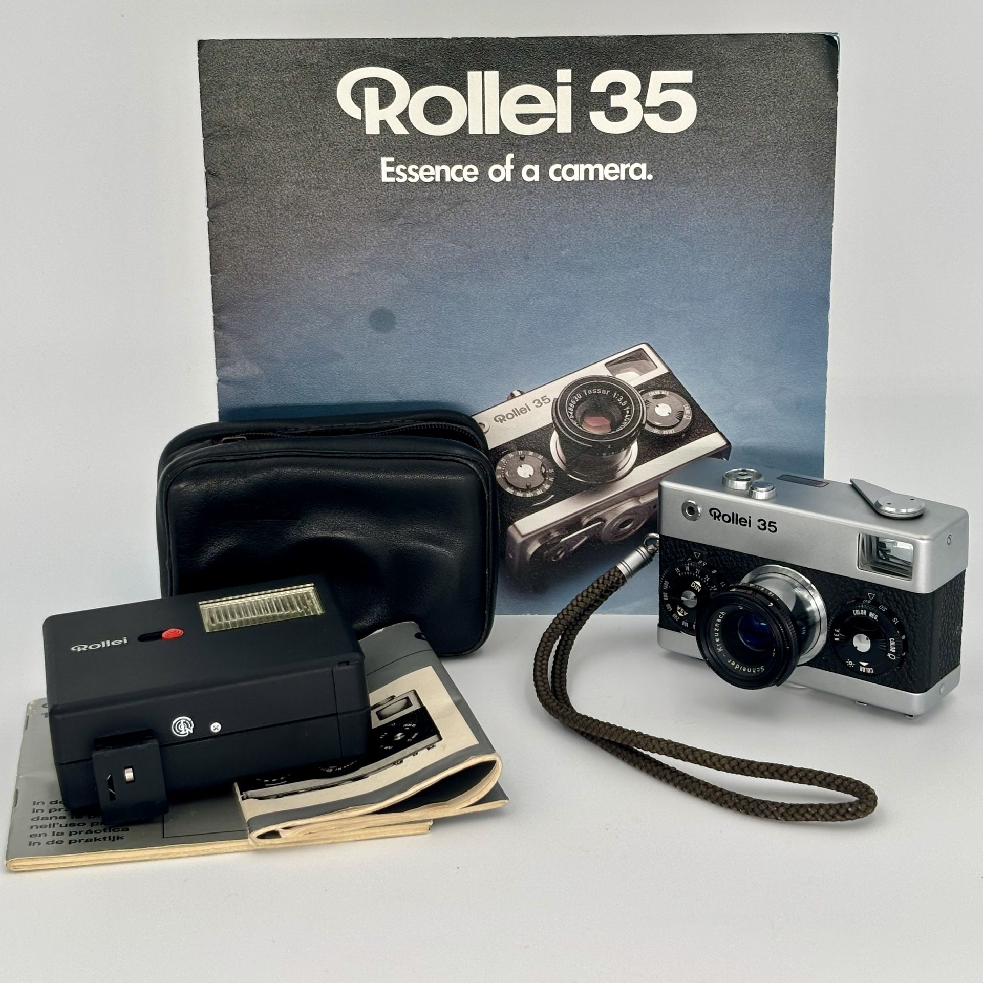Rollei 35 / 35mm Film Camera W/ Extras