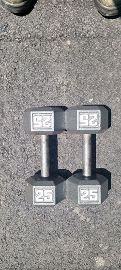 Hexagon Dumbbells-25lbs 
Cash or Zelle