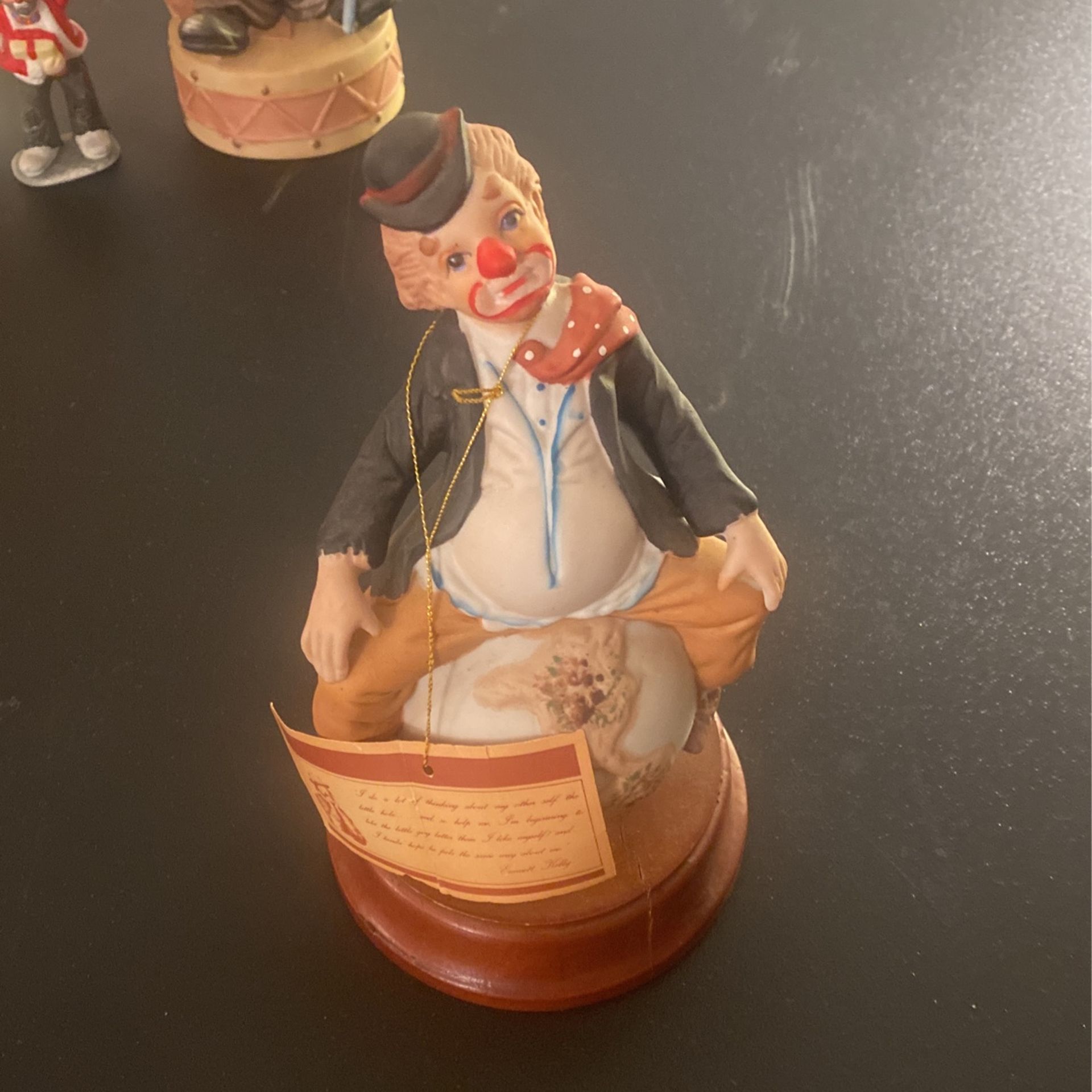 Emmett Kelly Collection , From “ Flambro”.