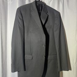 Pinstripe Chaps Suit Jacket