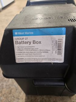 Battery Box Fits Group 27