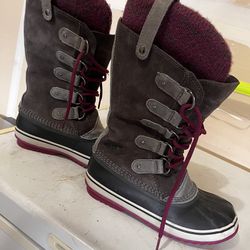 SOREL Waterproof Suede Winter Boots Size 7/ Euro 38 Women’s