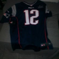 Tom Brady Jersey Dark Blue Nike