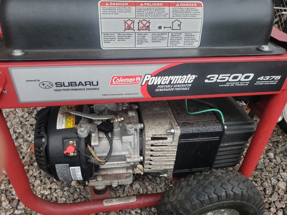 Powermate 3500 Generator