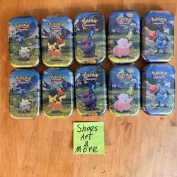 (LOT OF 10) Ascended Heroes Mini Tins