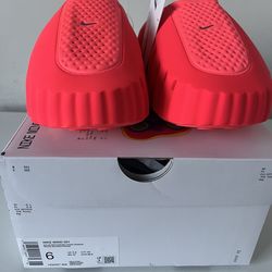 New Solar Red Nike Mind 001  Size : 6M- 8W 100% authentic