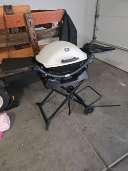 Grill Weber Q2200 with accessories