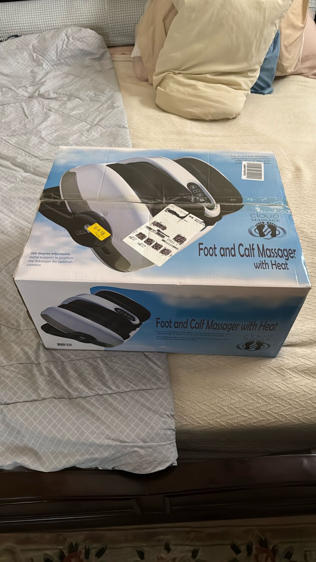 Cloud, Massage Foot Foot And Calf Massager NEW