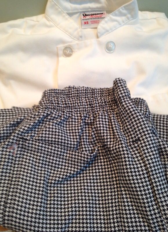 Chef's Jacket and Pants (Adult X-Small/Small)