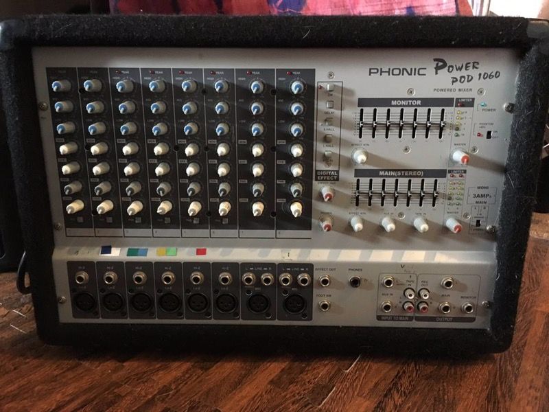 Phonic Powerpod 1060 Pro Audio Mixer