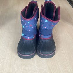 Girl Winter Snow Boots 7/8 child 