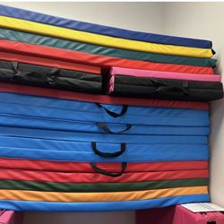 Gym Mats, Different size Folding Gymnastics Mats, Home Gym Floor $30-$70