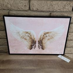 Oliver Gal Artist Glam Wall Art Wings 25"x17