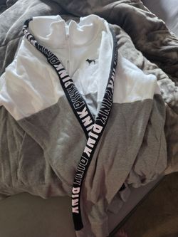 Pink quater zip
