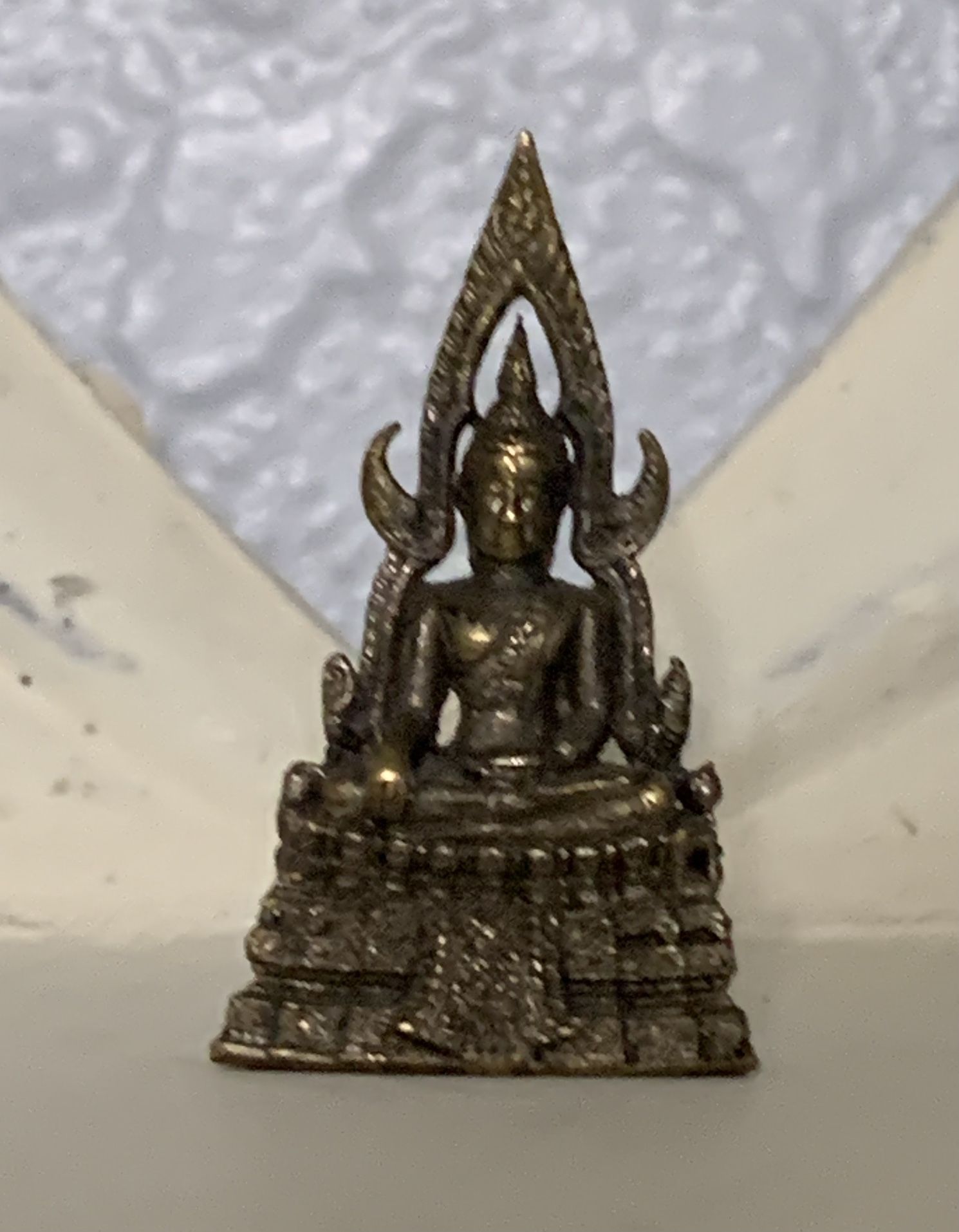 Miniature Bronze Buddha