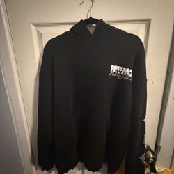 Black Amiri preemo hoodie Size XL New no tags