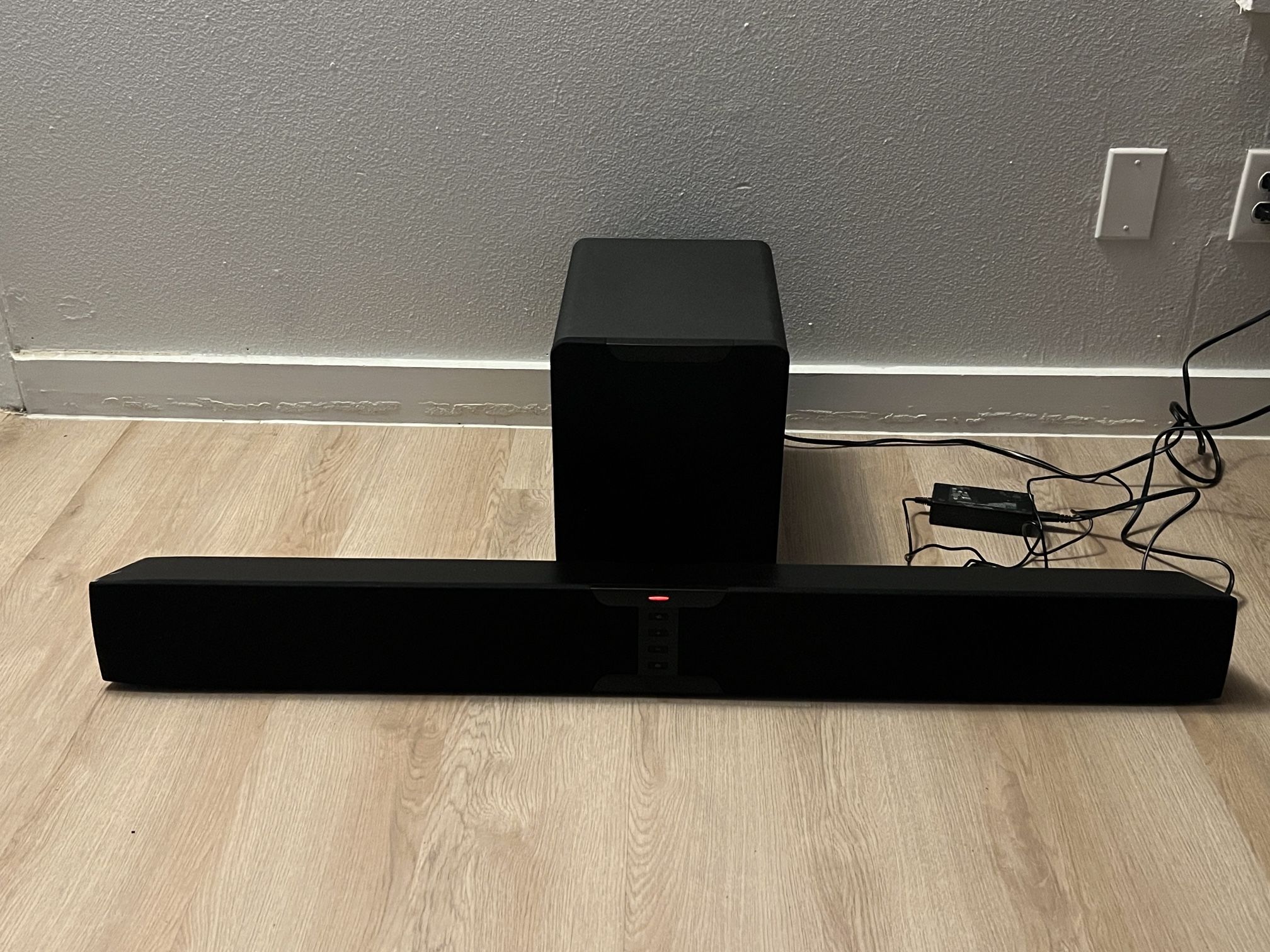 Episode ES-PWR-SNDBR-180- BLK 2.1 Soundbar w/ Wireless Subwoofer 
