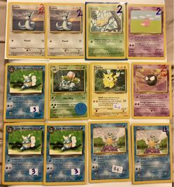 Vintage Pokémon Non-holo Legendary Collection NM to LP