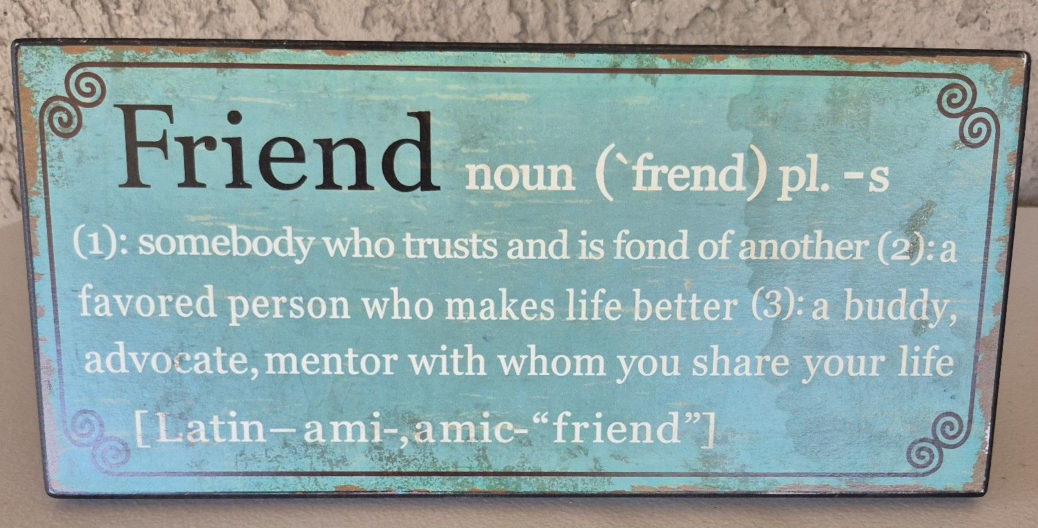 "Motivational Inspire Definition Wall Hanging