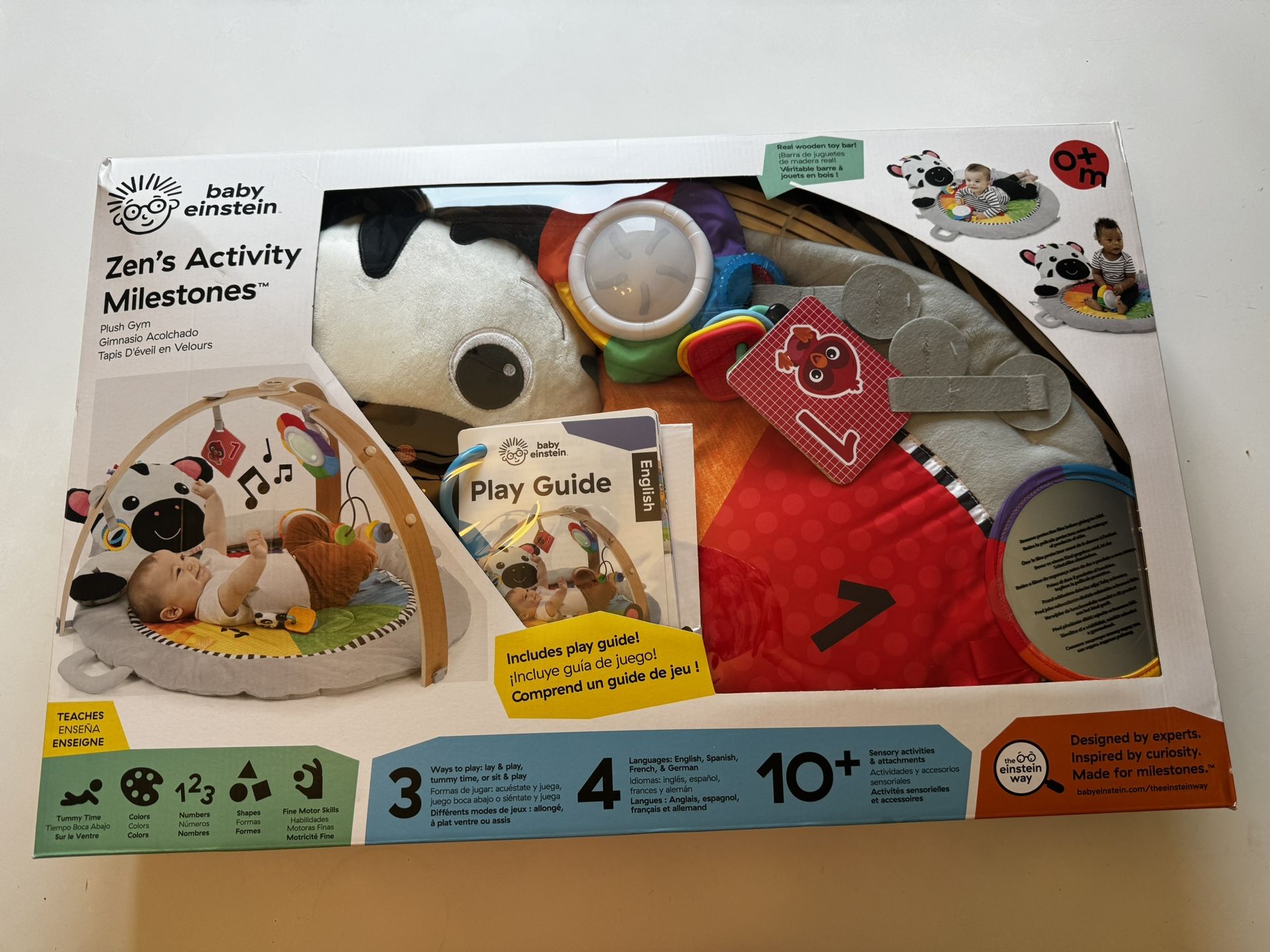 Baby Einstein Zen's Activity Milestones Plush Gym