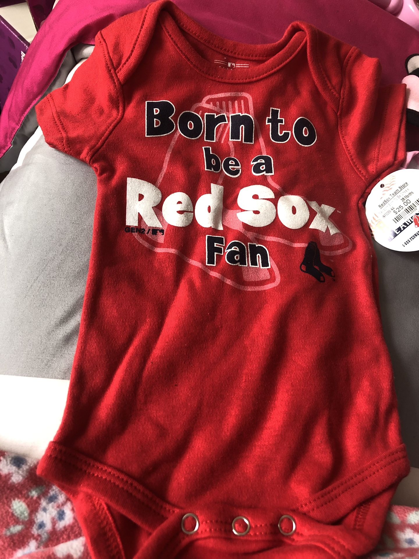 Red Sox onesie