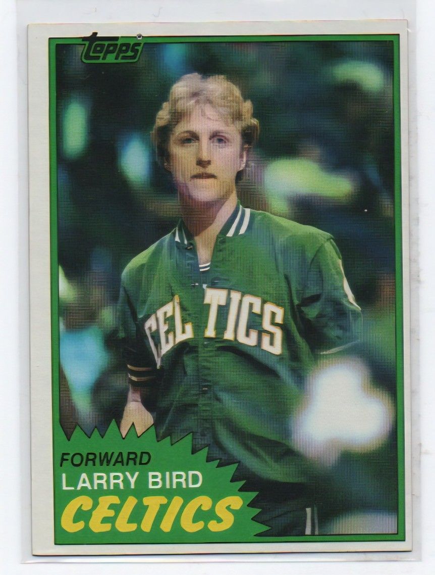 1981 Topps Larry Bird #4