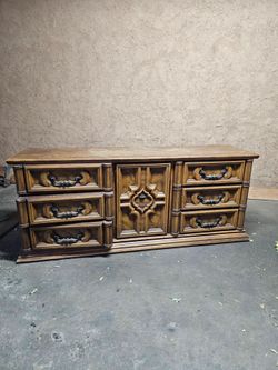 FREE vintage wood dresser