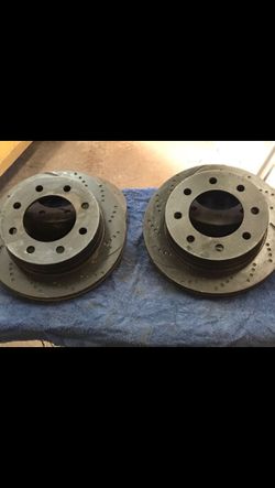 Chevy / GMC 2500 8 lug 4 Drilled and slotted