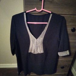 Black Blouse - Size MEDIUM