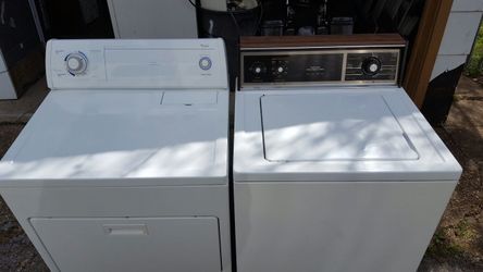 Washer and dryer